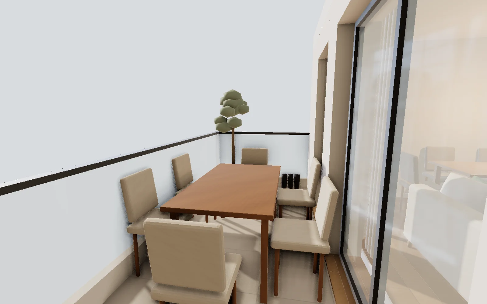 Paseo por el interior de la vivienda
