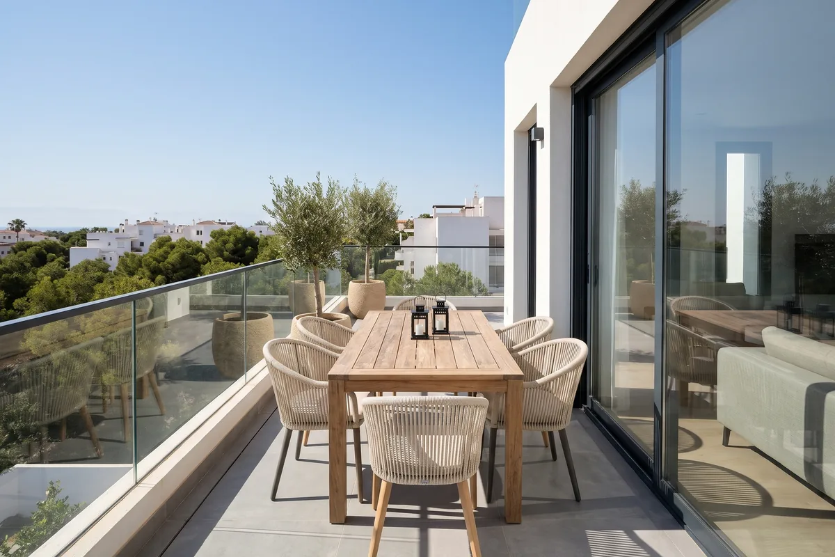 Render de la terraza